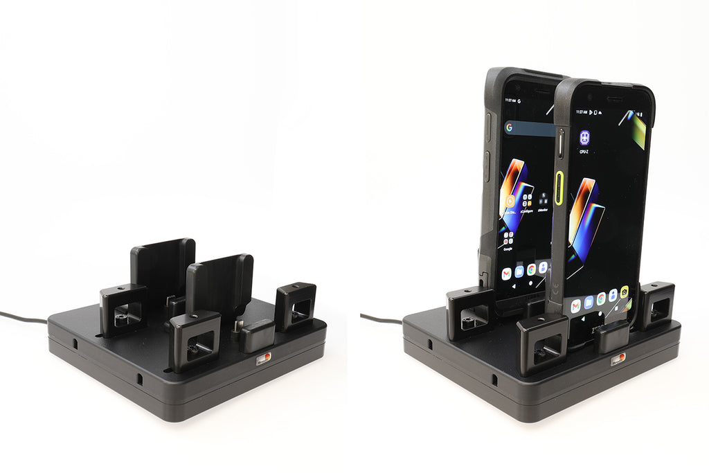 Brodit ProAdapt universeel USB-C-laadstation met 2 sleuven en inbusschroeven | 217287 - productfoto 4