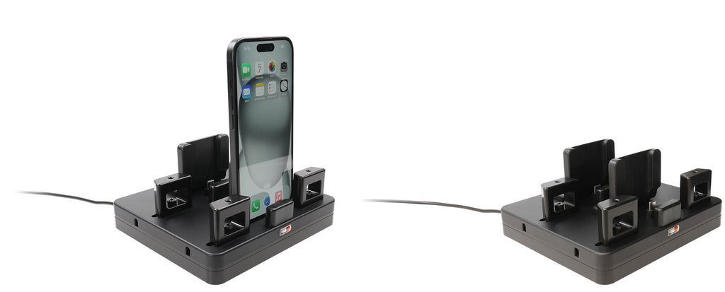 Brodit ProAdapt universeel USB-C-laadstation met 2 sleuven en inbusschroeven | 217287 - productfoto 5