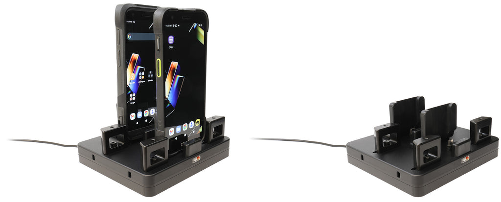 Brodit ProAdapt universeel USB-C-laadstation met 2 sleuven en inbusschroeven | 217287 - productfoto 7