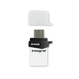 Integral 64GB Micro-usb Fusion OTG & USB 3.0 Flash Drive – productafbeelding 2