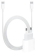 Apple 20W + USB-C - C 2m Braided wit (PD 2.0) 230V-lader