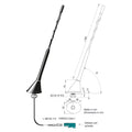 Combi- en multifunctionele antennes 24032116.01 voor Alfa Romeo universeel voor Alfa Romeo modellen