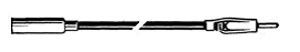 Antenne-verlengkabels 24823671006 voor universele toepassing
