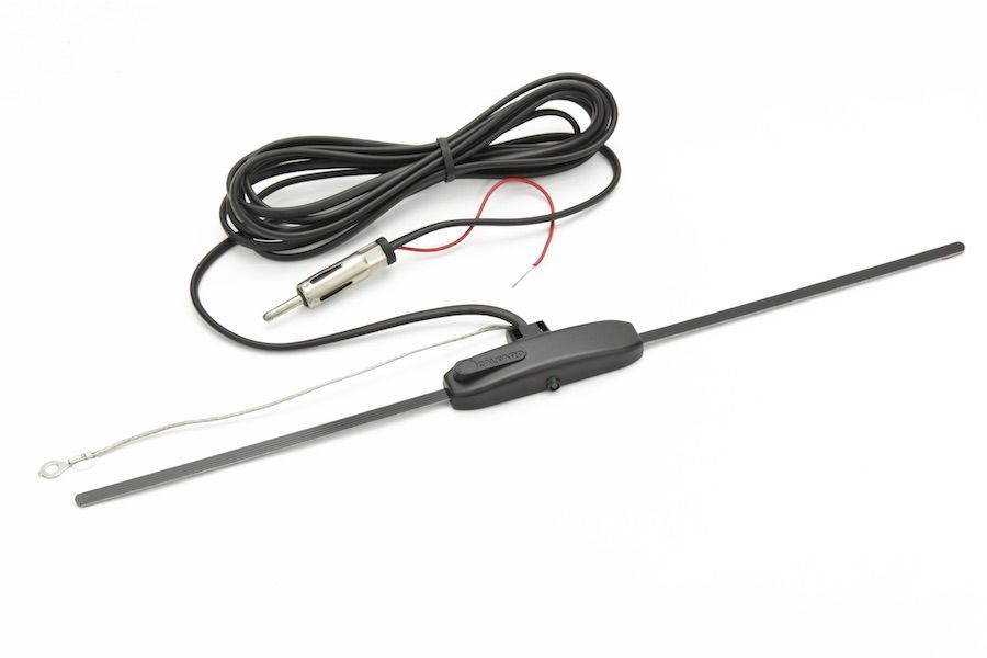 m-use Antenne AM/FM binnenraam zelfklevend DIN M 2.4 m kabel