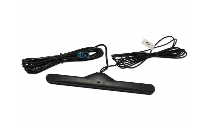 m-use Antenne AM/FM actieve binnenraam zelfklevend Fakra F 2.5 m kabel