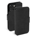 Krusell Leather Phone Wallet Apple iPhone 13 - zwart voor Apple iPhone 13 (2021)