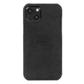 Krusell Leather Cover Apple iPhone 13 - zwart voor Apple iPhone 13 (2021)