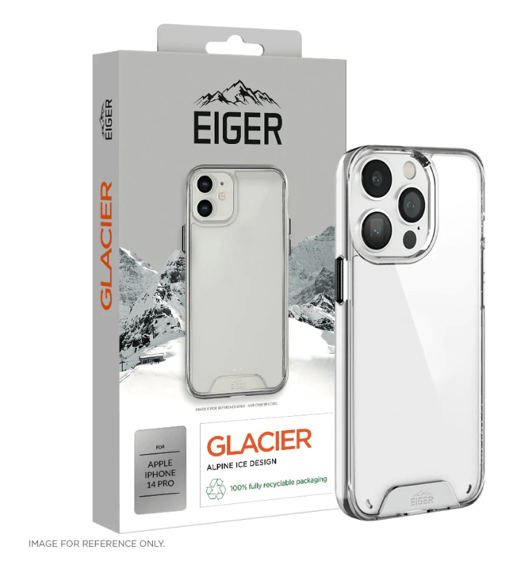 Eiger Glacier Case Apple iPhone 14 Pro - transparant voor Apple iPhone 14 Pro (2022)