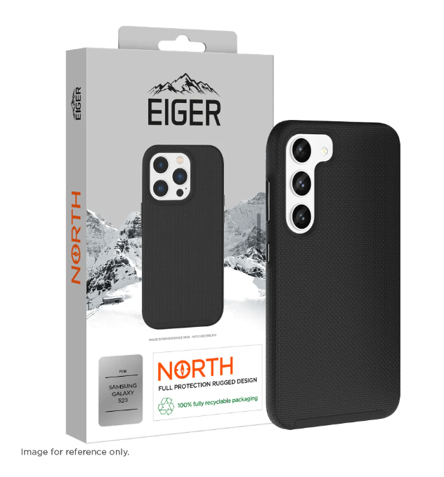 Eiger North Case Samsung Galaxy S23 - zwart voor Samsung Galaxy S23 (2023)