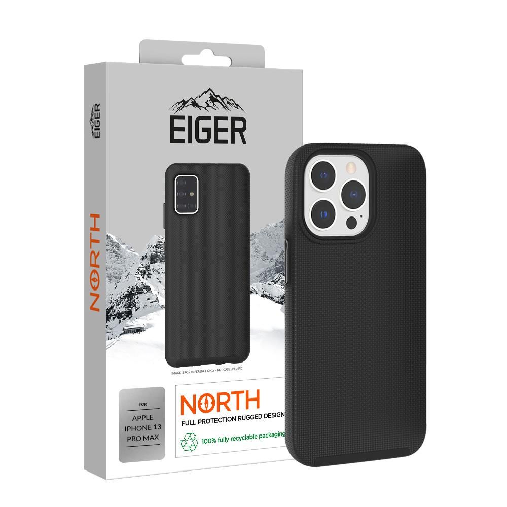 Eiger North Case Apple iPhone 13 Pro Max - zwart voor Apple iPhone 13 Pro Max (2021)