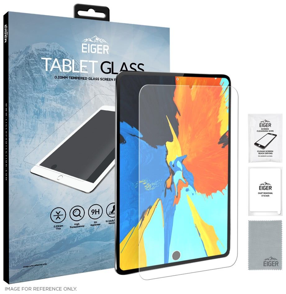 Eiger GLASS Screen Protector Apple iPad Mini 2021- transparant voor Apple iPad Mini 6 - 8.3 (2021) (USB-C) | Apple iPad Mini 7 - 8.3 (2024)