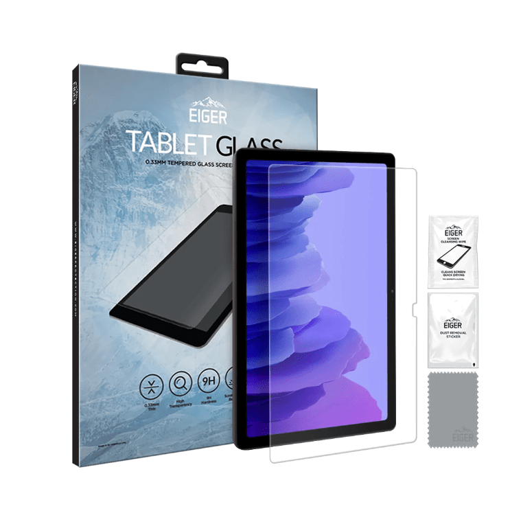 Eiger GLASS Screen Protector Samsung Tab A7 10.4 2020-transparant voor Samsung Galaxy Tab A7 10.4 (2020) T500/T505