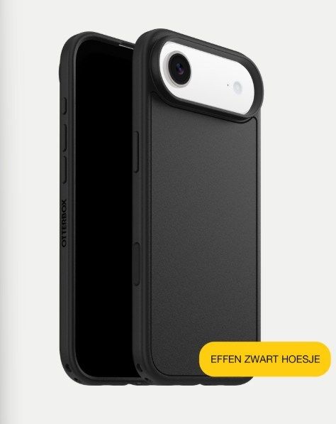 OtterBox Symmetry Case Apple iPhone 17 Air - zwart voor Apple iPhone 17 Air