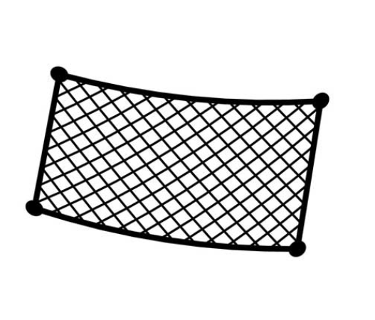 m-use Bagagenet 30x18cm 'NR9'