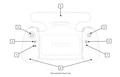 Parrot Skycontroller 4 losse afstandsbediening, zwart