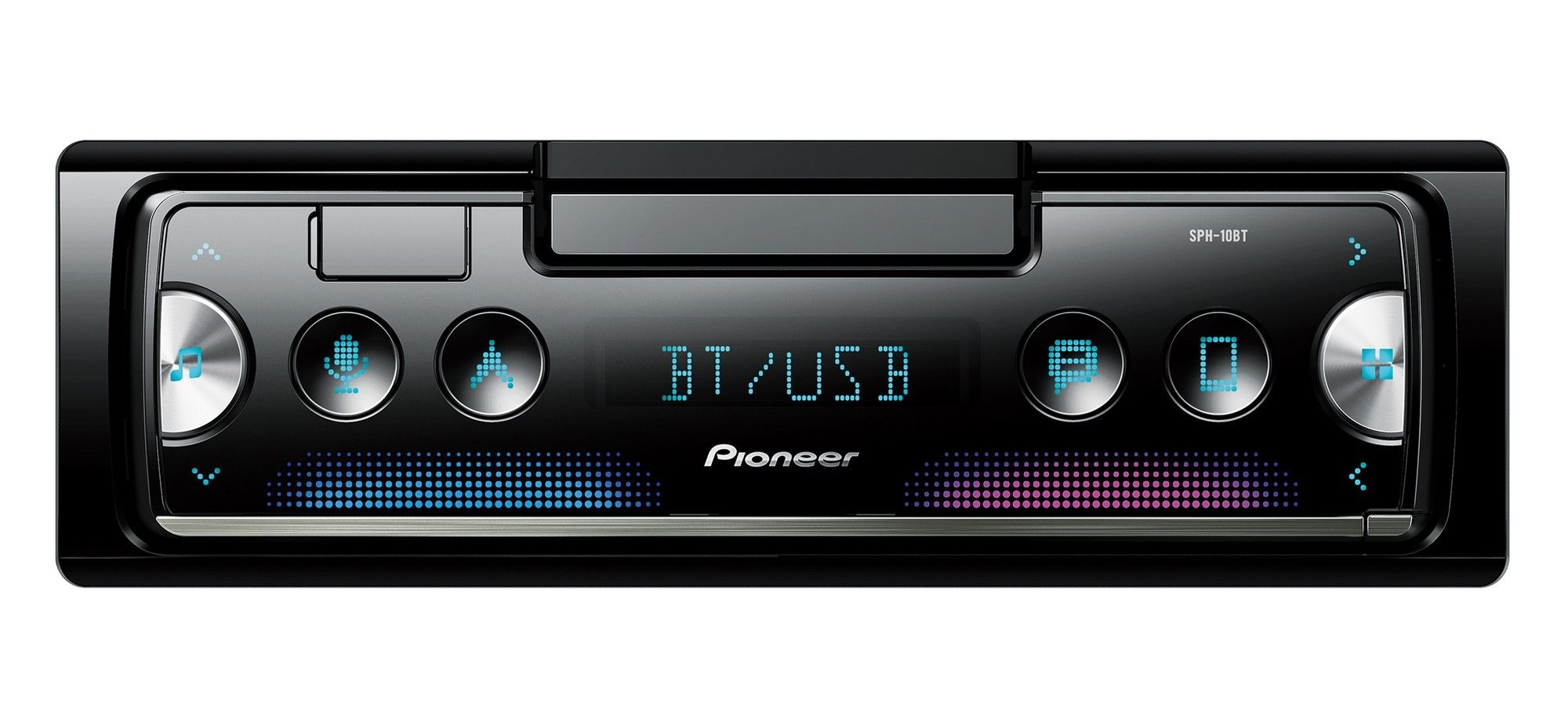 Pioneer SPH-10BT 1-DIN receiver BT/USB/Spotify/Smart Sync - afbeelding 1