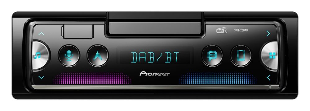 Pioneer SPH-20DAB 1-DIN receiver DAB/BT/USB/Smart Sync - afbeelding 2