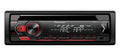 Pioneer DEH-S120UB CD/USB/AUX 1DIN rood - afbeelding 1