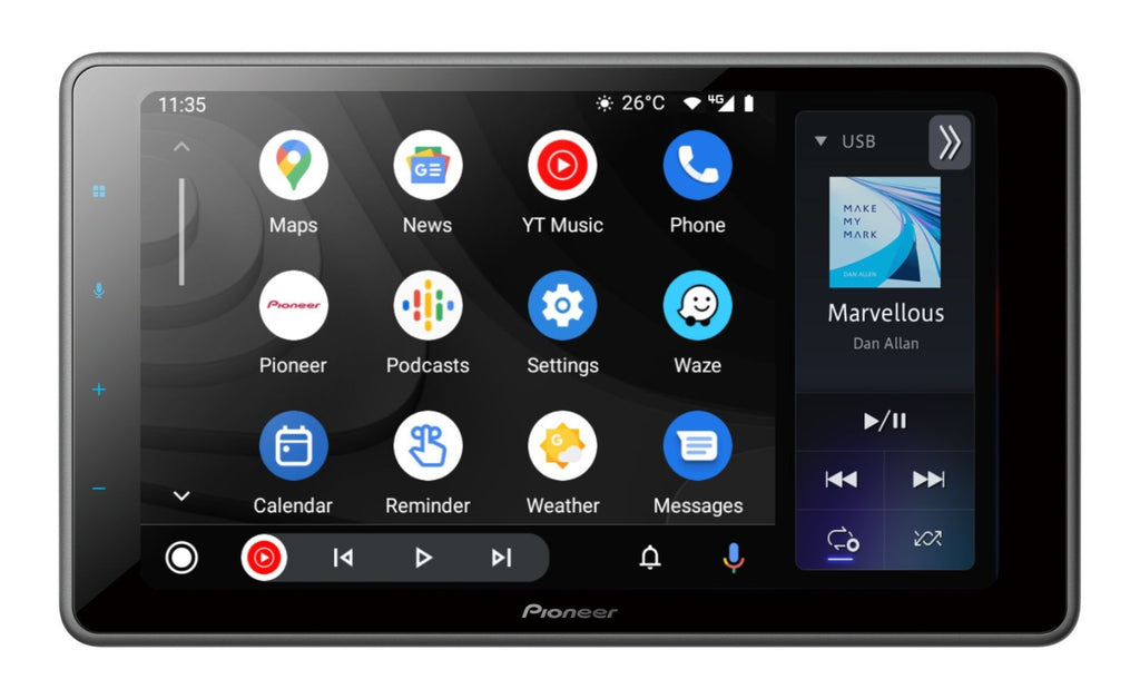 Pioneer SPH-EVO950DAB-UNI2 9" CarPlay & Android Auto - afbeelding 2