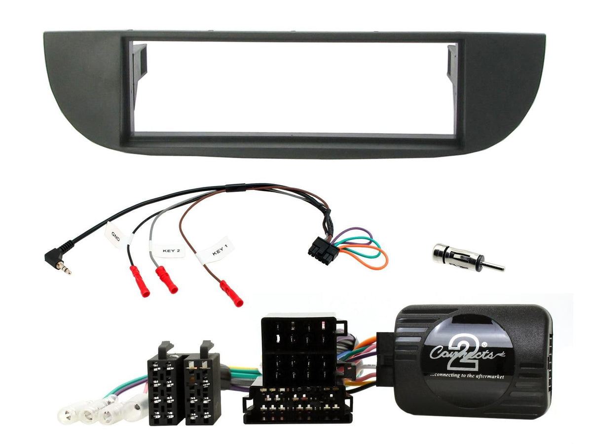 Complete inbouwkit voor Fiat 500 (2007–2015) – 26202801