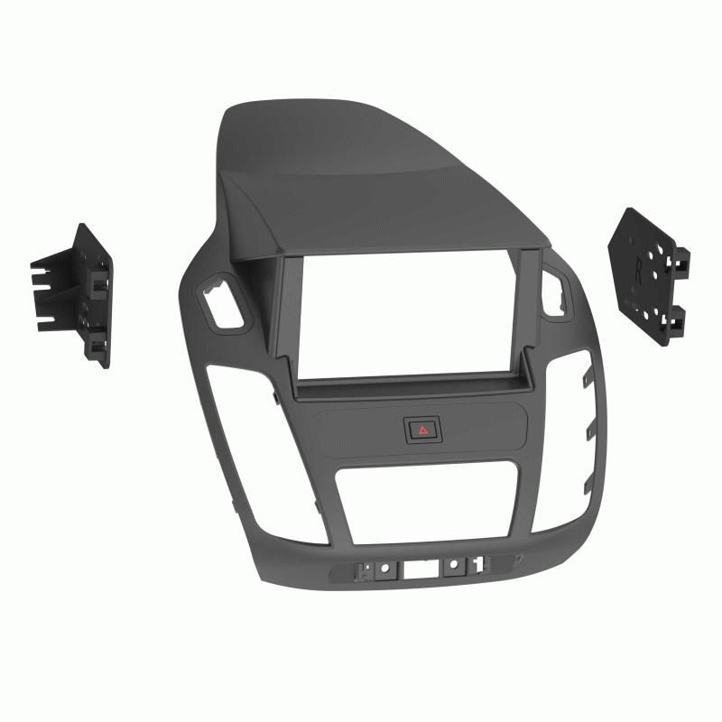 2-DIN inbouwframe voor Ford Transit Connect (2019–2024) – 2635301042