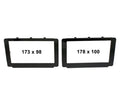 2-DIN inbouwframe voor Toyota HiLux (2015–2018) – 2635860720