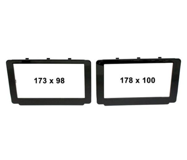 2-DIN inbouwframe voor Toyota HiLux (2015–2018) – 2635860720