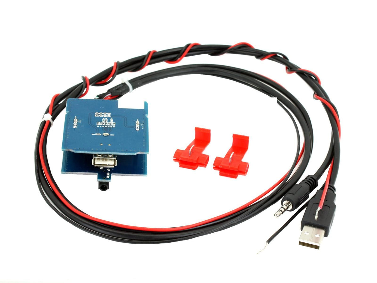 m-use USB- en AUX-retentie-interface voor Jeep