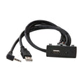 m-use USB- en AUX-retentie-interface voor Mercedes Benz