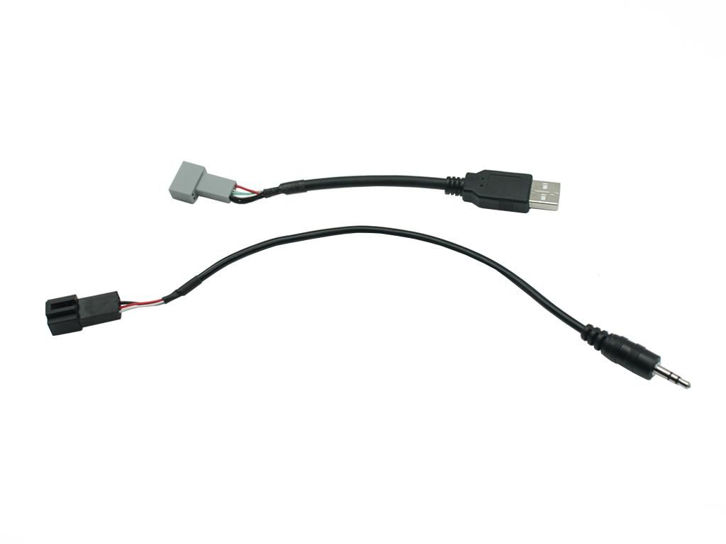 m-use electronics USB- en AUX-retentie-interface voor Ssang Yong
