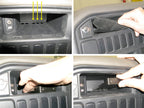 Brodit Extra-strength ProClip 313475 voor Scania R-series 2010-2016 en Scania G-series 2010-2018 - montagepositie op dashboard