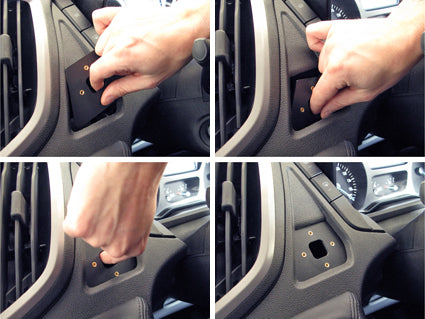 Brodit Extra-strength ProClip 313509 voor Ford Transit 2014-2019 - ProClip geplaatst in het voertuig