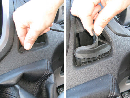 Brodit Extra-strength ProClip 313517 voor Ford Transit 2014-2019 - montagepositie op dashboard