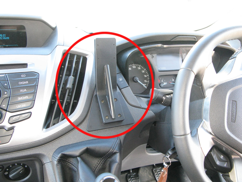 Brodit Extra-strength ProClip 313517 voor Ford Transit 2014-2019 - productfoto zwarte ABS montagebasis