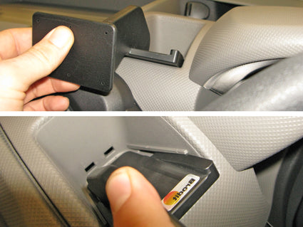 Brodit Extra-strength ProClip 313520 voor Nissan NV400 2012-2020, Renault Master 2011-2019 en Vauxhall Movano 2011-2019 - ProClip geplaatst in het voertuig