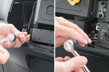 Brodit ProClip 313528 voor Hino 300-series 2005-2023 en Hino 200-series 2005-2022 - installatiepositie