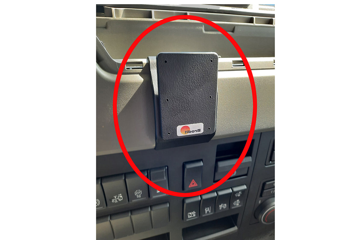 Brodit Extra-strength ProClip 313575 voor Volvo FM series 2021-2026 - productfoto zwarte ABS montagebasis
