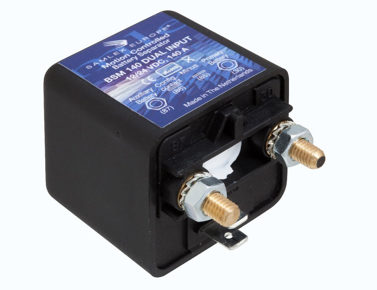 Samlex Accu Scheidingsrelais met motion detection 12V/24v 140A