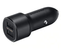 Samsung EP-L1100WBEGEU FC 2x USB-A 15W zwart 12/24V-autolader