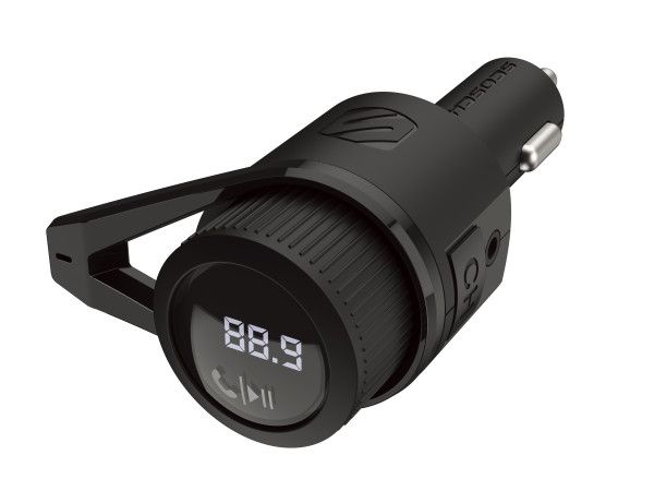 Scosche BTFREQ Bluetooth FM-transmitter met handsfree en 2x USB-A