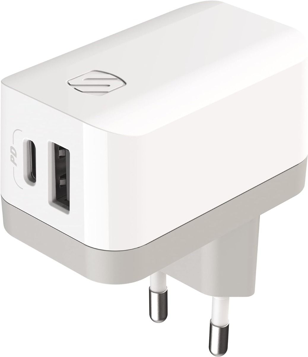 Scosche 20W 1x USB-A 1x USB-C 230V-lader