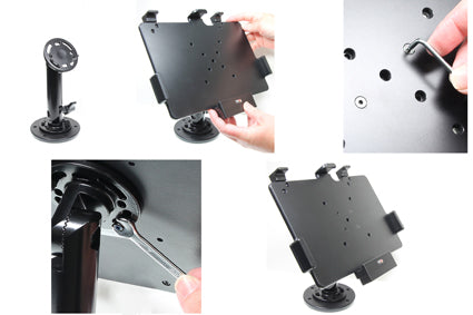 Brodit houder voor Aava Mobile oona 10 en Pepperl+Fuchs Tab-IND 10 | 510883 - productfoto 2