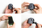 Brodit verstelbare passieve telefoonhouder 49-63 mm | 511230 - productfoto 2