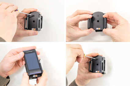Brodit verstelbare passieve telefoonhouder 49-63 mm | 511232 - productfoto 2