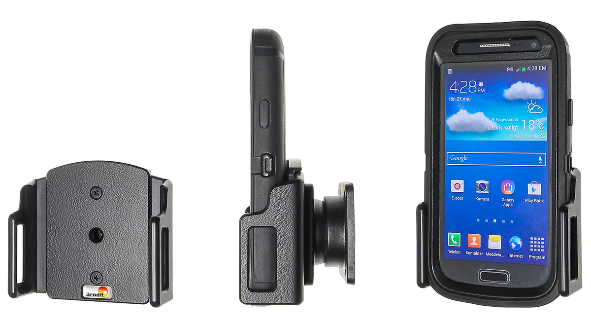 Brodit verstelbare passieve telefoonhouder 62-77 mm | 511309 - productfoto 6