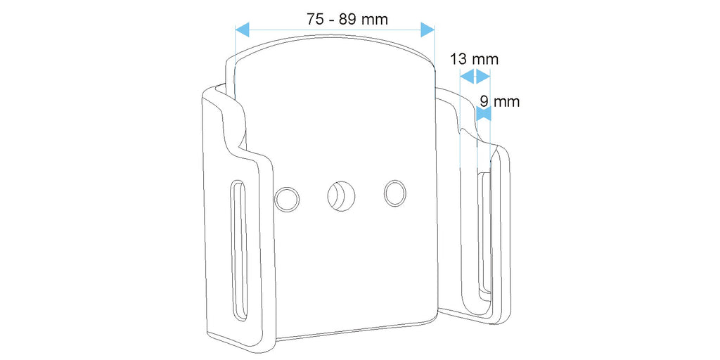 Brodit houder voor Apple iPhone 8 Plus en Apple iPhone 8 | 511688 - productfoto 8