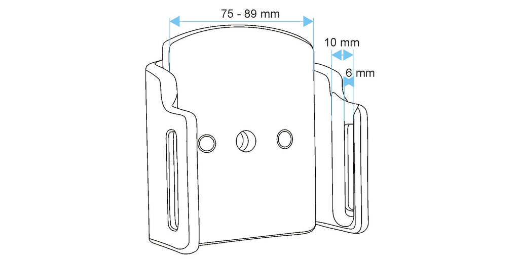 Brodit houder voor Apple iPhone 8 Plus en Apple iPhone 7 Plus | 511698 - productfoto 8