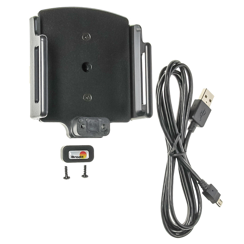 Brodit verstelbare actieve telefoonhouder met Micro-USB 75-89 mm | 521629 - productfoto 6
