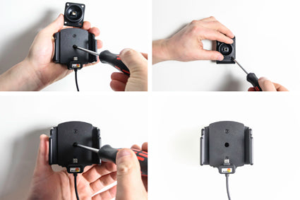Brodit verstelbare actieve telefoonhouder vaste installatie 62-77 mm | 527620 - productfoto 4