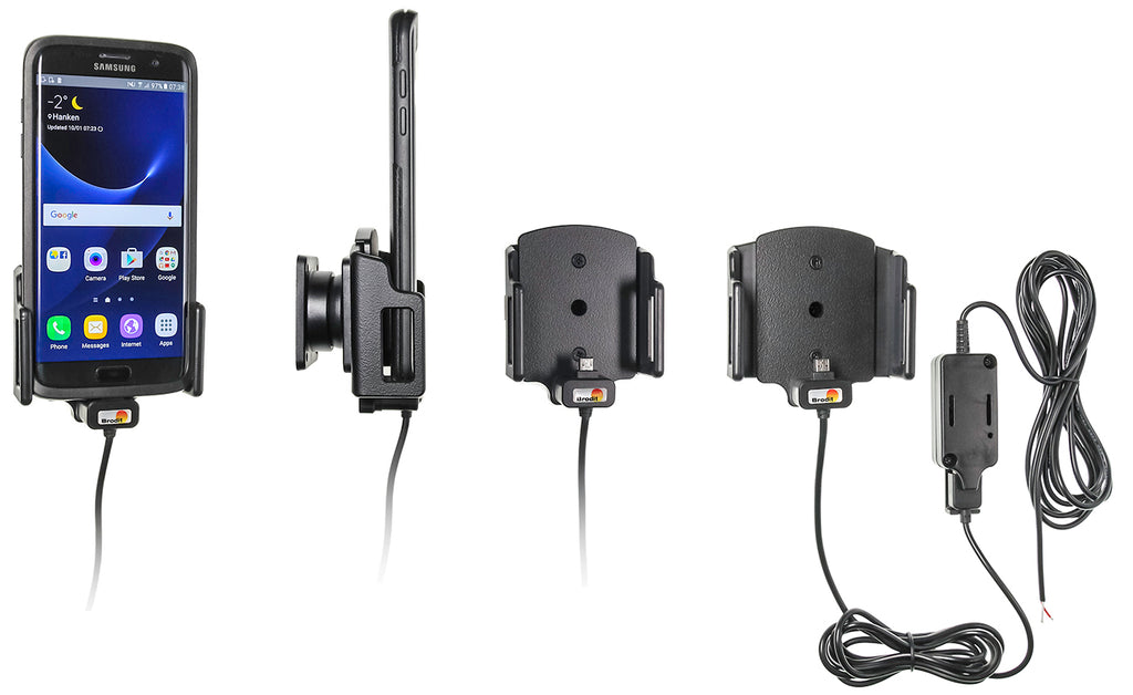 Brodit verstelbare actieve telefoonhouder vaste installatie 62-77 mm | 527622 - productfoto 1